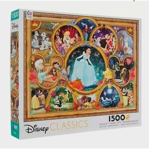 Ceaco Disney Classics 1500 pc Jigsaw Puzzle, Box slightly damaged
